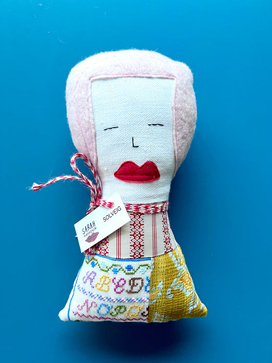 Handmade doll “Solveig”