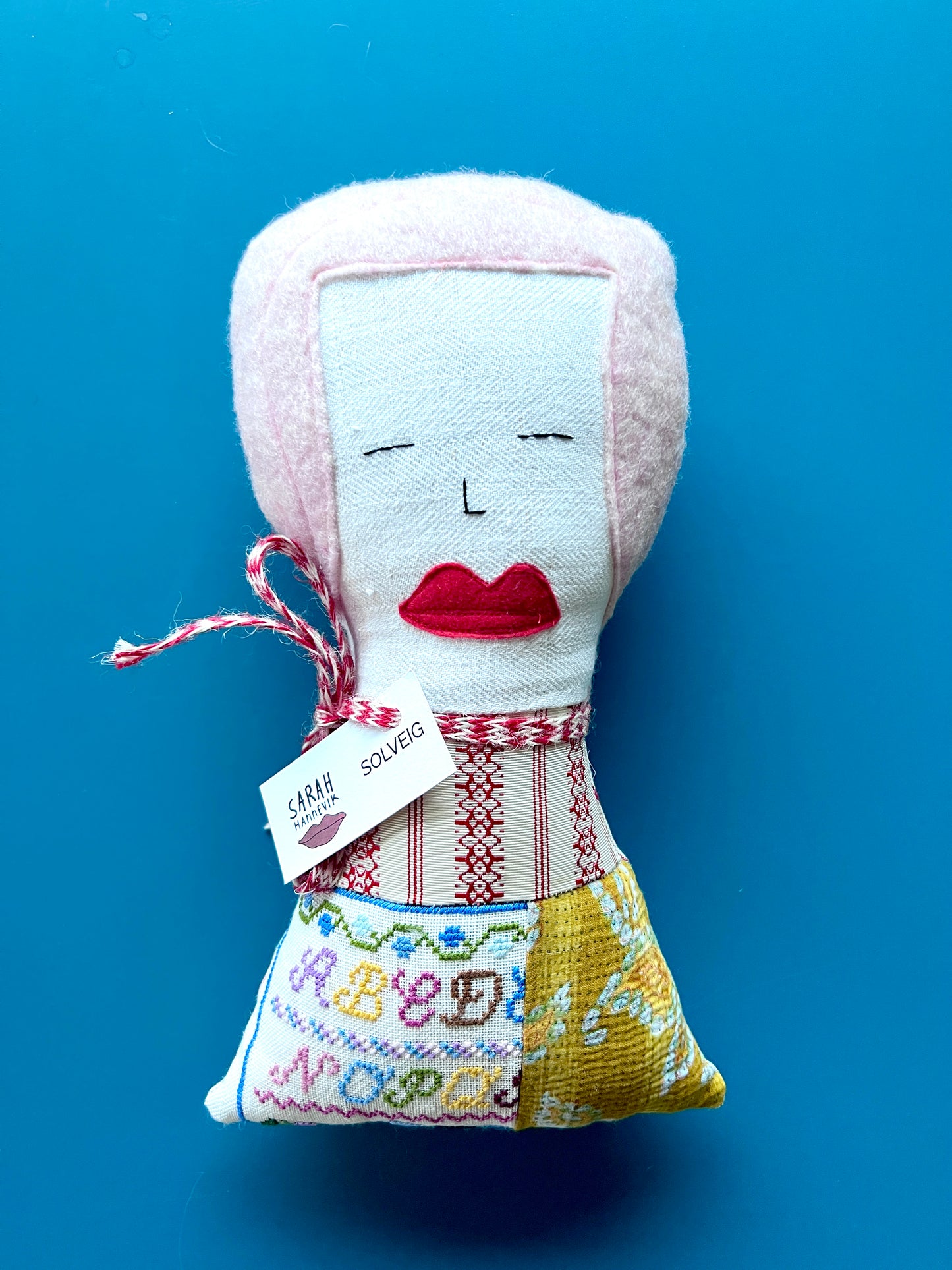 Handmade doll “Solveig”